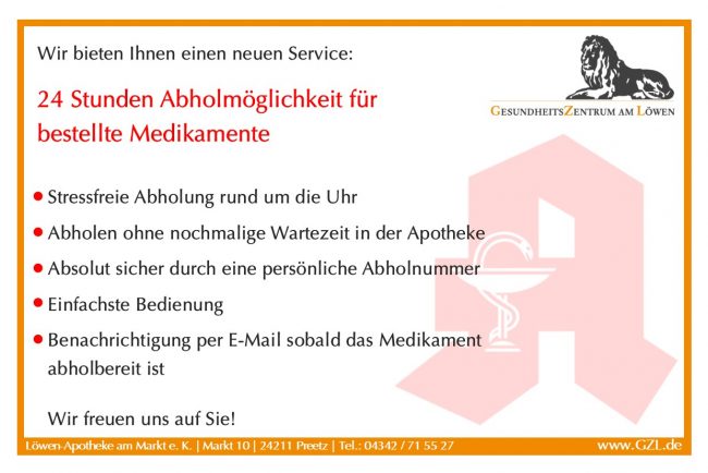 Anzeige Homepage-OdWeb Preetz 24h Abholautomat