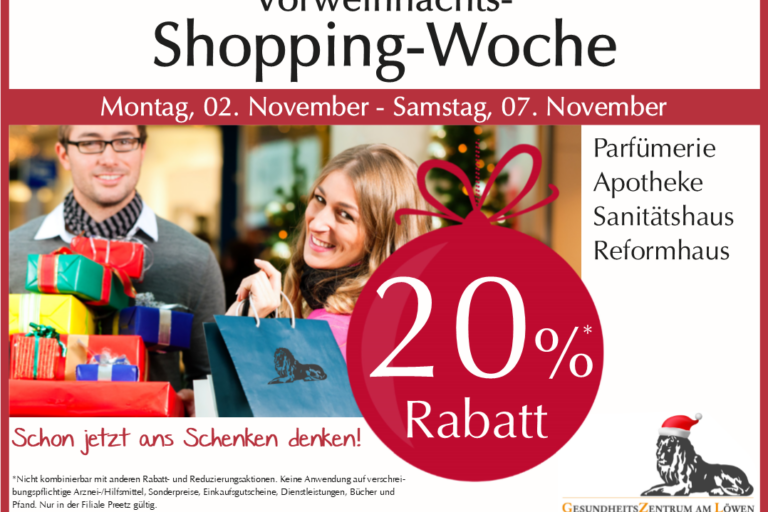 Anzeige Reporter – Vorweihnachtsshopping 2026